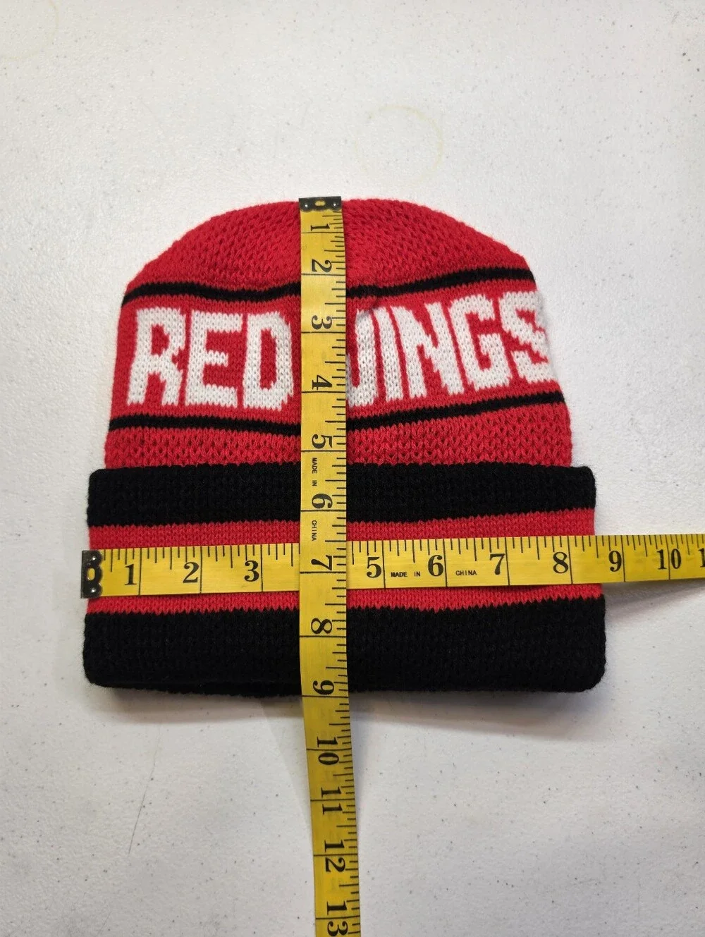 Detroit Red Wings NHL Beanie Hat Cap Tobbagan Vintage